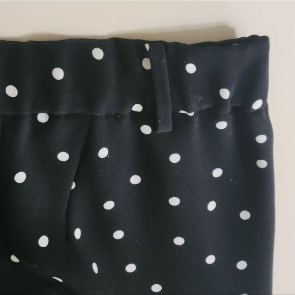 Talbots Navy Dotty Print Capris Pant - Picture 10 of 15